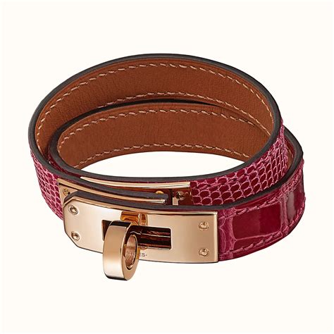 bracelet double tour hermes|hermes bracelet leather price.